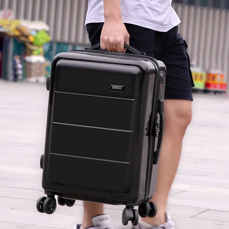 3 шт., дорожные сумки на колесиках из АБС-пластика, 20/24/28 дюймов