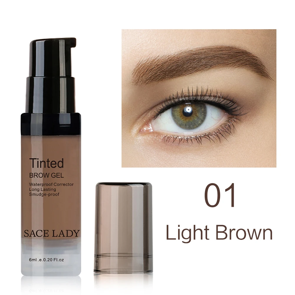 SACE LADY SL331 6ml Waterproof Long Lasting eyebrow gel eyebrow tint eyebrow gel private label