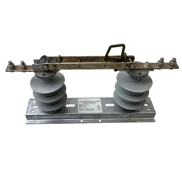 High Voltage Disconnectors Single Phase and 3 Phase Disconnector Switch 20a 400 V Ac Cabinet Mount Air Load Brake Switch 24kv