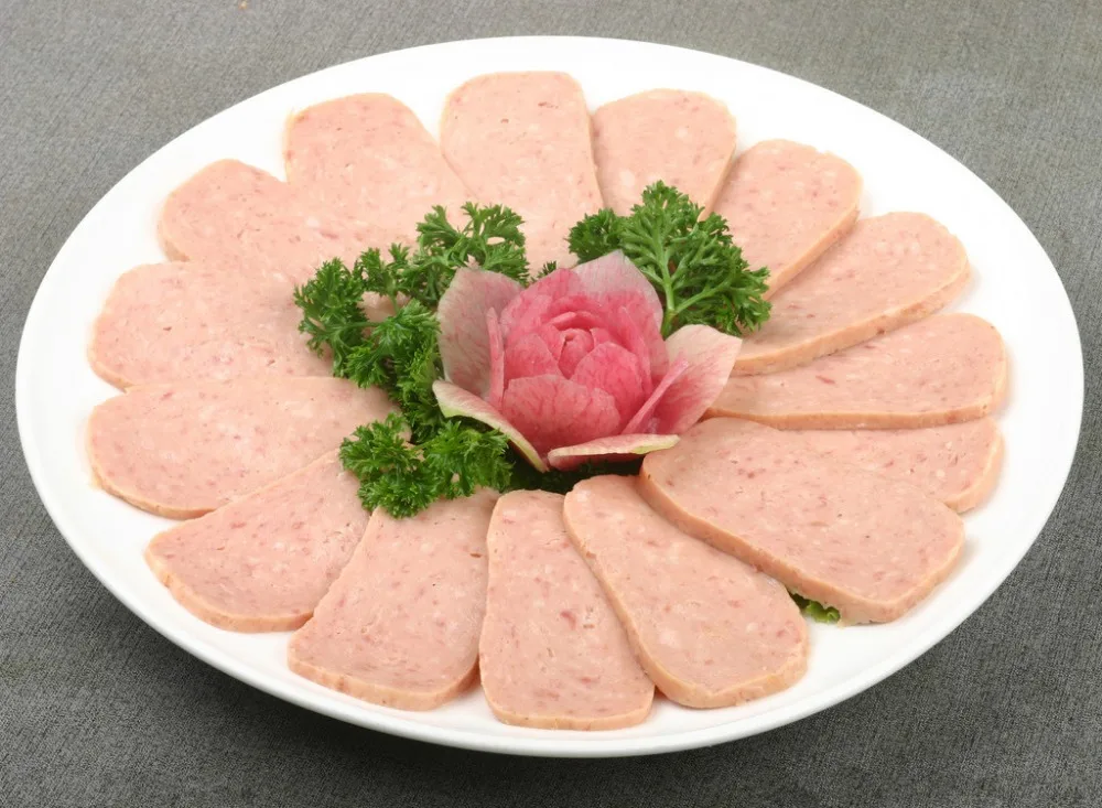 
Canned Spicy Pork Luncheon Meat 