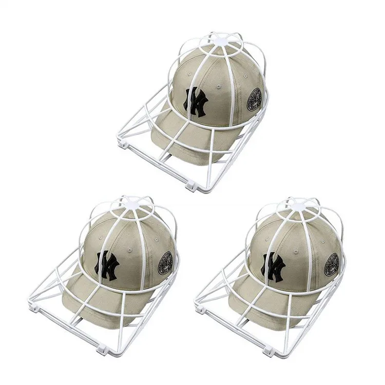 
New Wash Sport Hat Cleaner Cap Washer For Buddy Ball Visor Baseball Ballcap plastic cap hat travel mesh laundry bag 