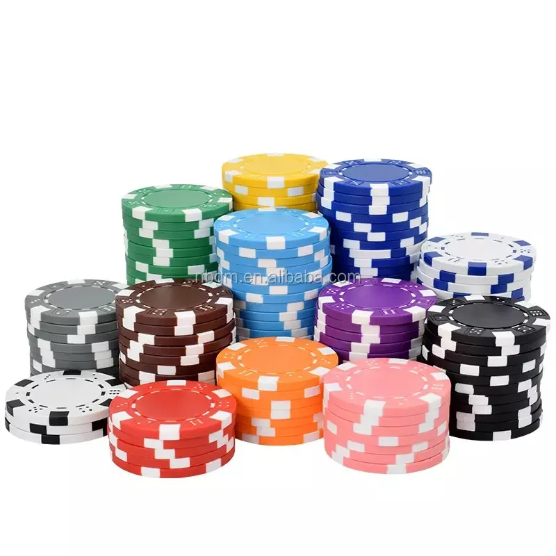 
100pcs 11.5g PS poker chip set With Black Wooden Case 