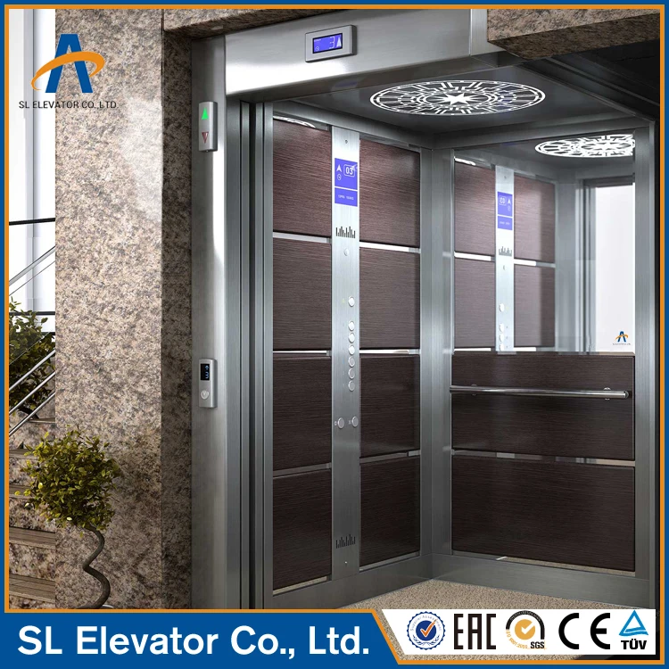 Best Elevator Brands VVVF drive 1350kgs 4m/s 10 persons passenger lift  hotel elevator