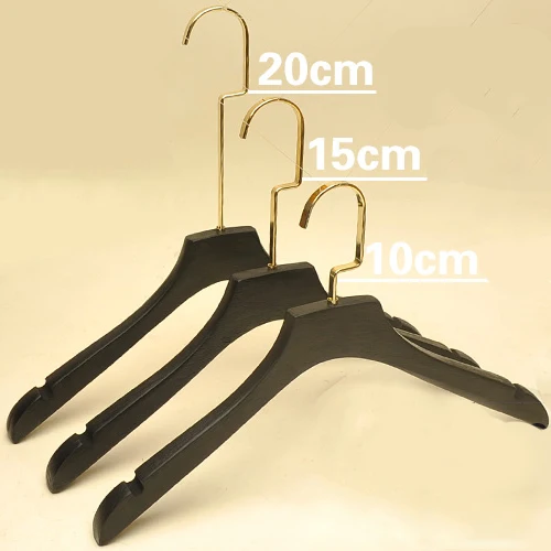 Clothes hangers wholesale underwear hangers for wet clothes custom logo black hanger