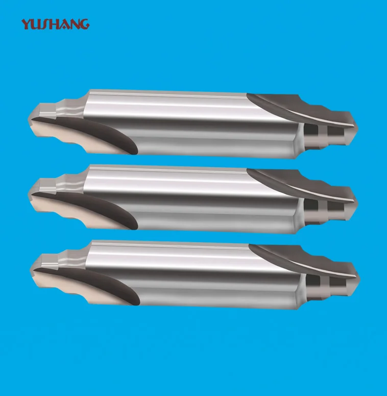 Карбидные комбинированные сверла из быстрорежущей стали с двойным концом для режущих