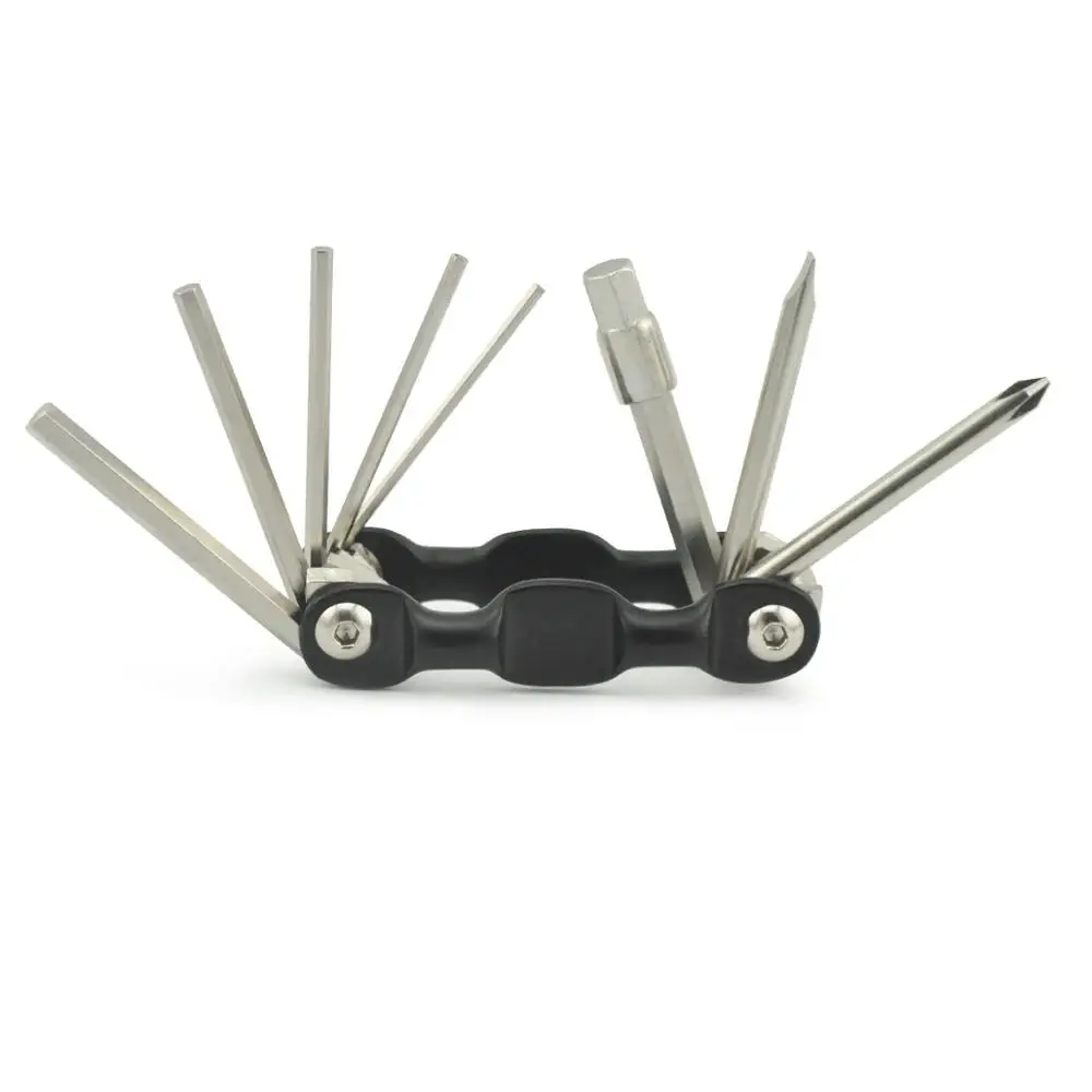 
9 in 1 multi bicycle repair too lhand tool portable mini bike tool 
