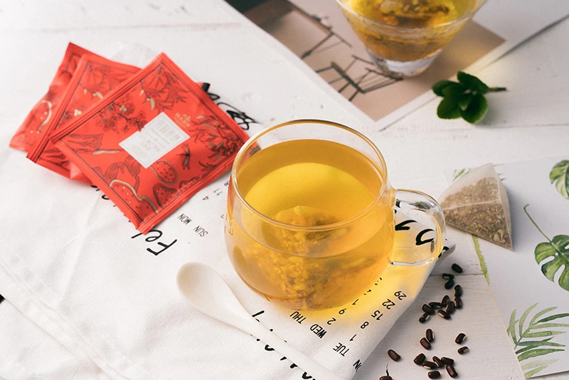 
120g Chinese red bean coix seed gordon euryale seed Tartary buckwheat health tea coarse grain 