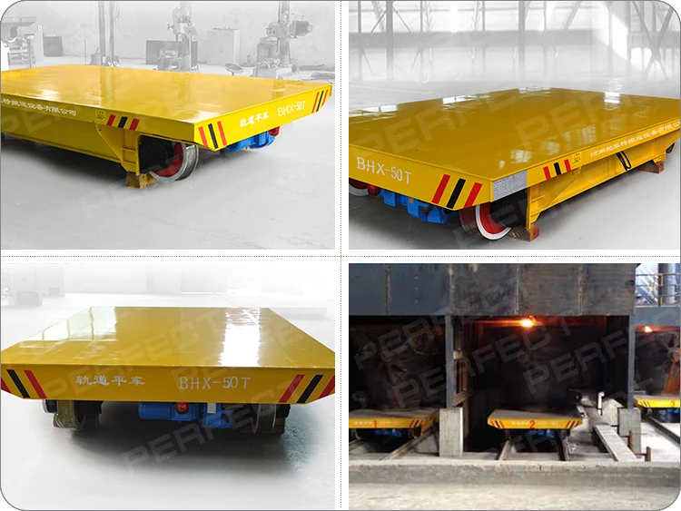Special rail transfer trolleys