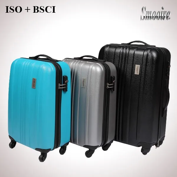 hard shell popular PC polycarbonate travel trolley safari bags GSP Indonesia factory