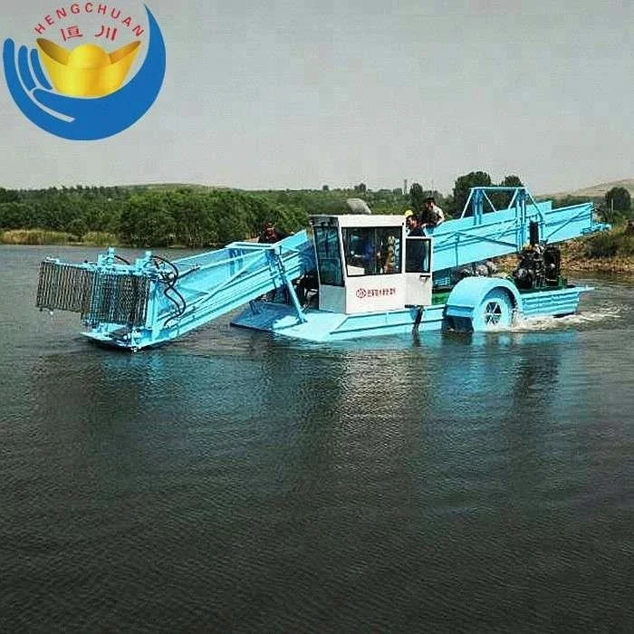
River Trash Clean Machine, Floating Garbage Collection Boat 