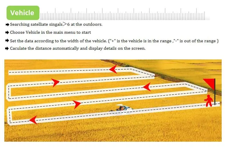 
High accuracy gps land meter measuring device measure 