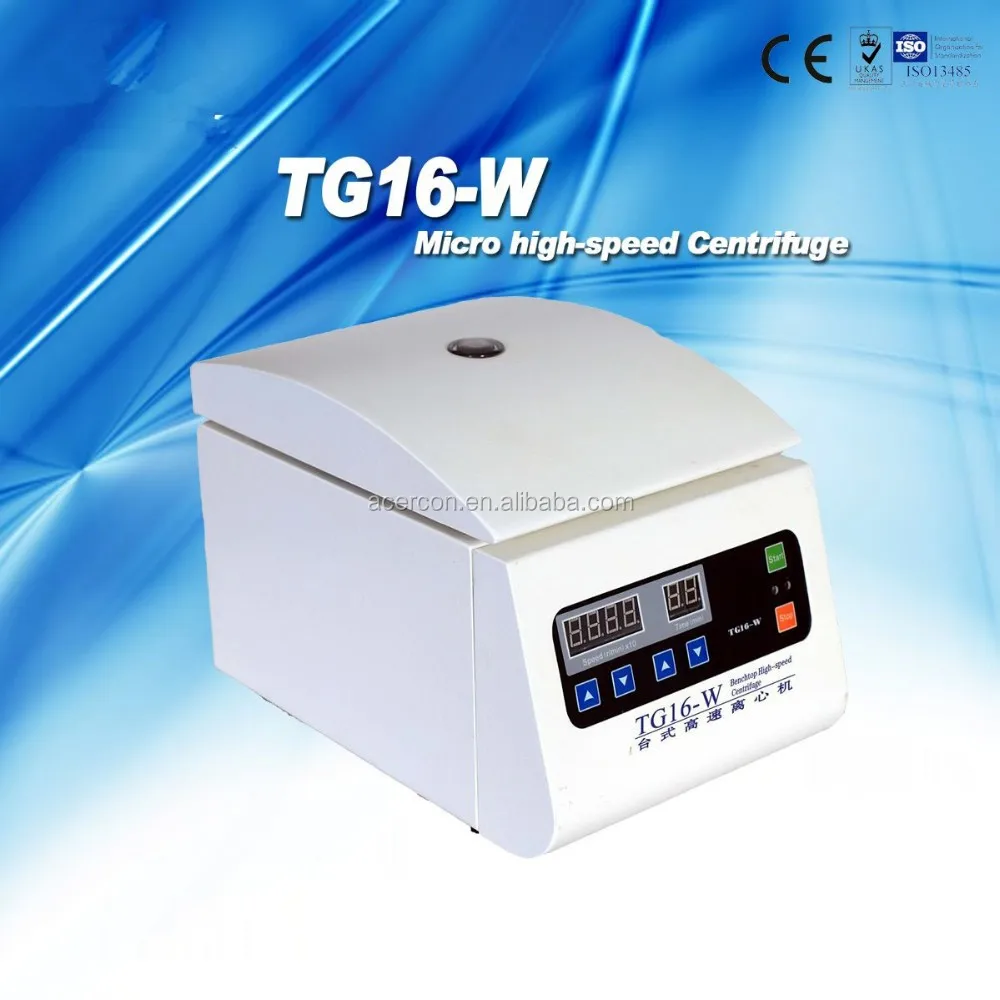 Micro High-Speed Centrifuge TG16-W benchtop centrifuge