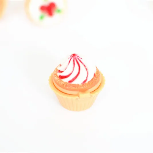 Private Label OEM Cupcake lip balm Nourishing Cute Lip Gloss lip gloss set custom logo