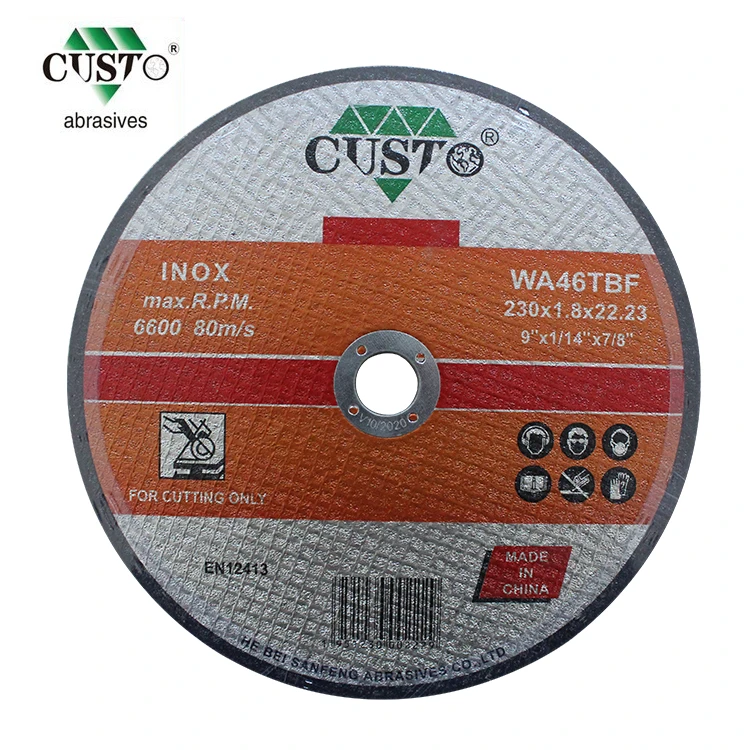 9x1/16x7/8 супер-тонкий resinoid поворотный режущие диски