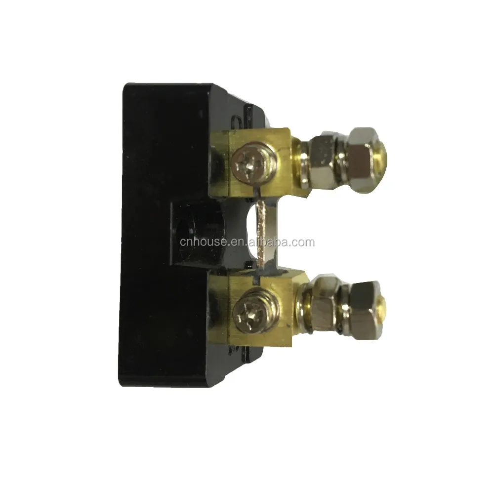 FL-15 Series American market model FL-15 100A 50mV DC current shunt