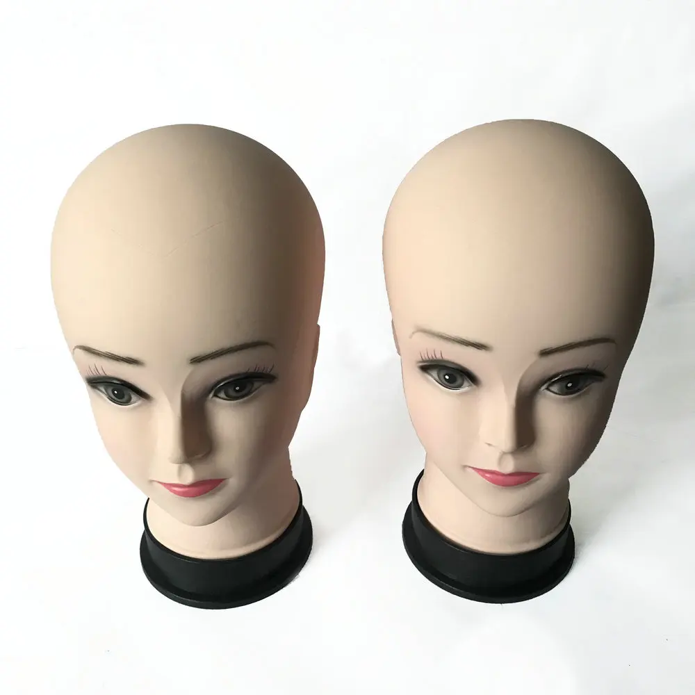 
China wholesale wig display female makeup mannequin head without hair 