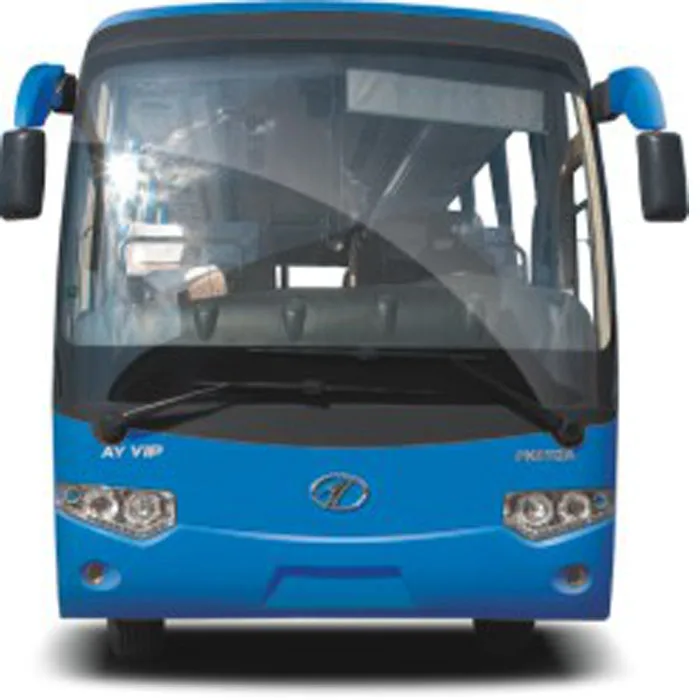 Made in China brand new color design factory price 35 passenger coach bus