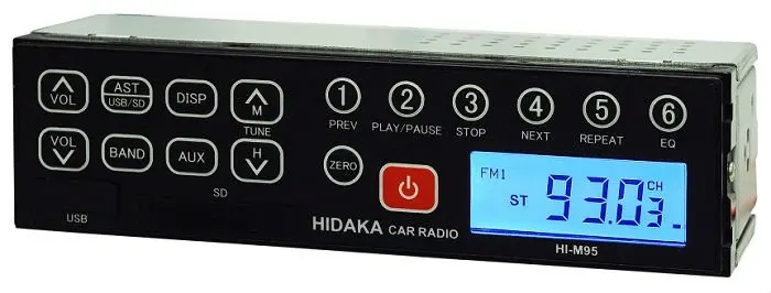 HIDAKA Japan Engineering USB SD Volvo S60nxc90 Excavator Car Radio