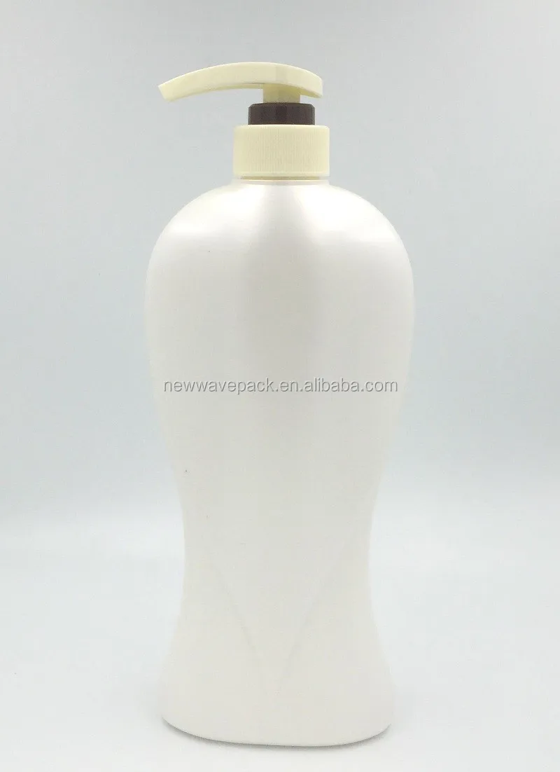 Пластиковая бутылка для геля душа с насосом 750 мл