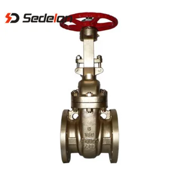 
API Sedelon Bronze C95800 for sea water Gate Valve 