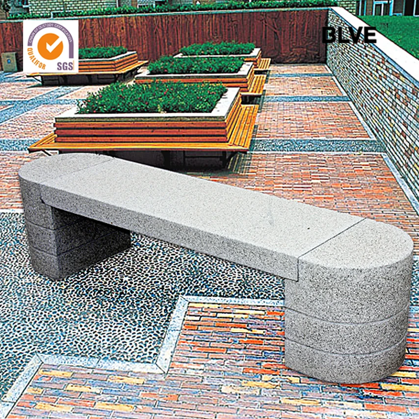 Granite garden relaxing bench marble garden bench MBO-26