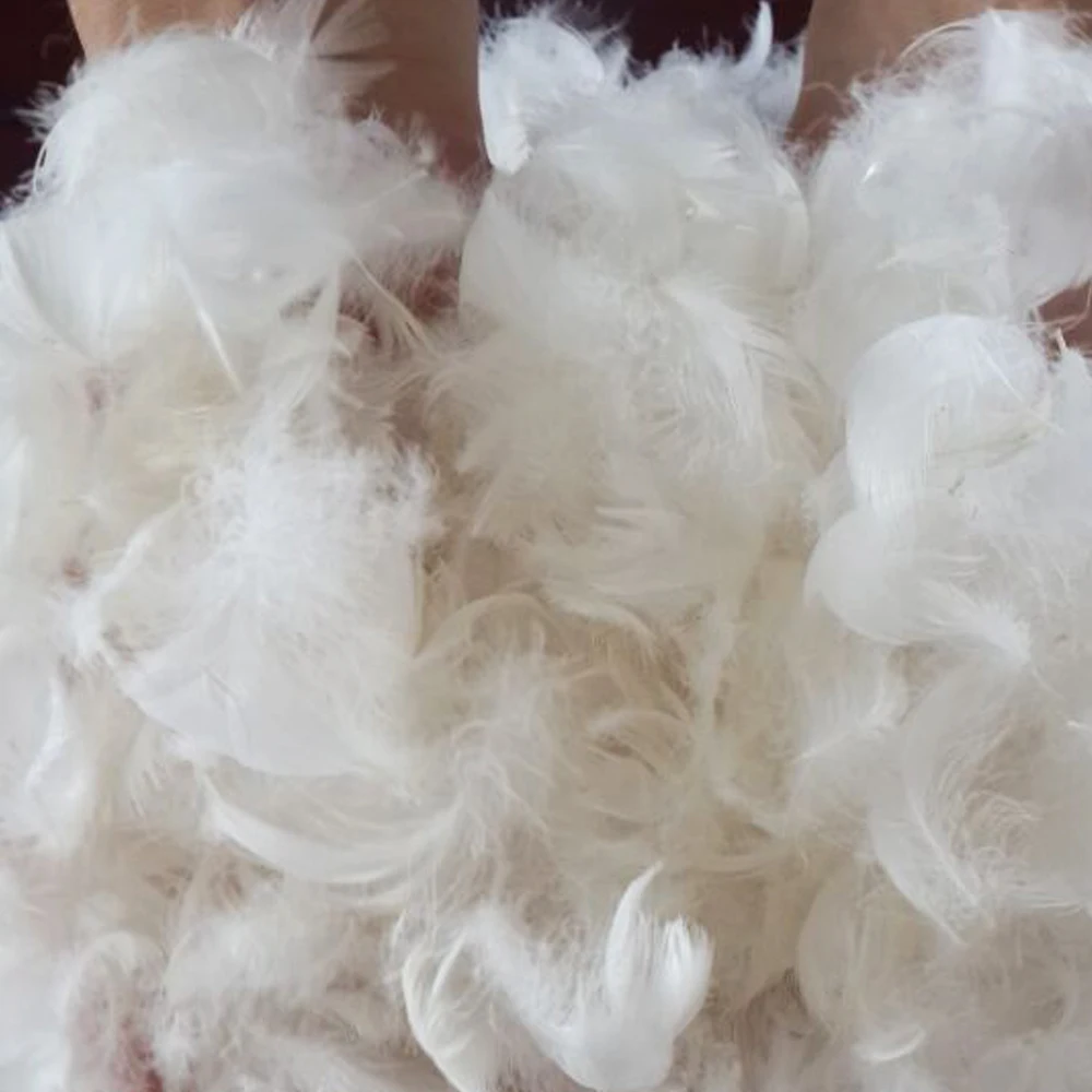 
Bulk washed white goose / duck down feathers for sale 