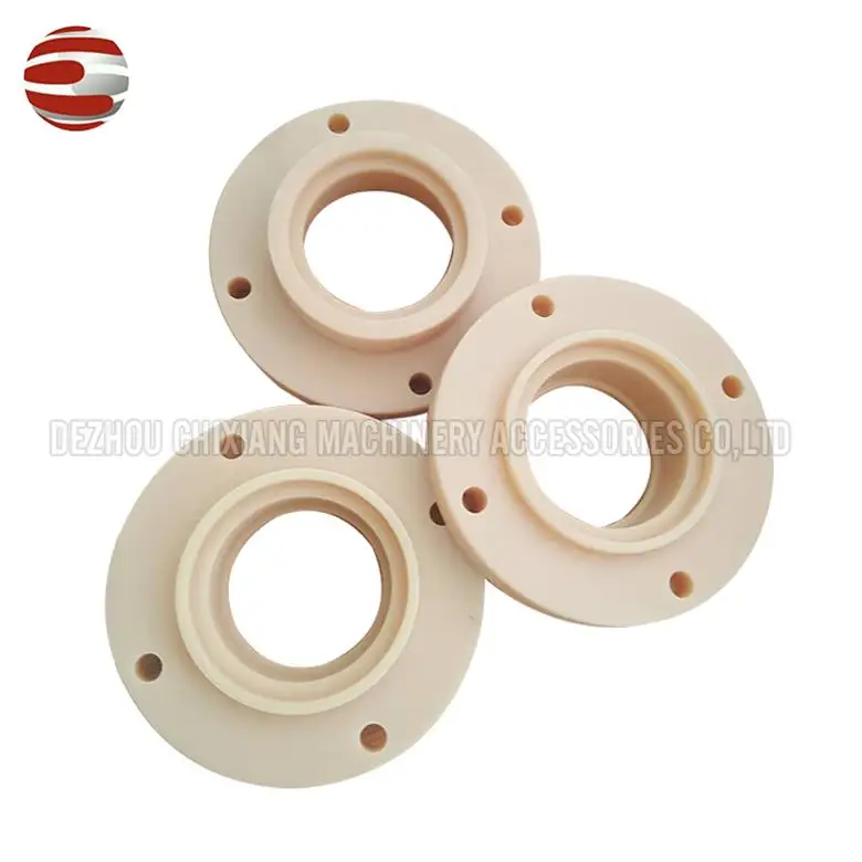 Shaft sleeve all kinds of oiless shaft bearing plain bushings Flange screw hole fixed nylon slide bushing