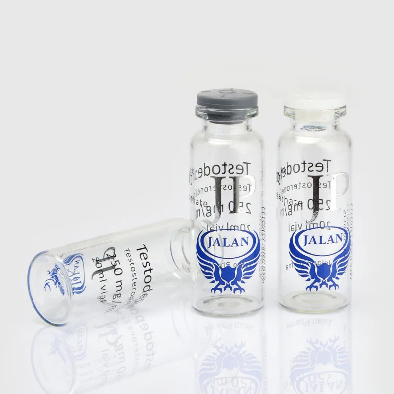 Customized 2ml 5ml 10ml 15ml vials and injectables glass bottle vials