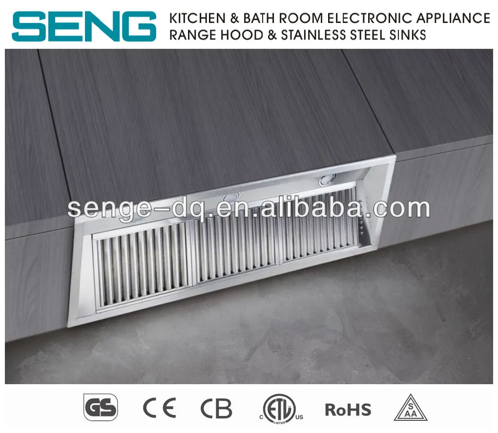 Встроенный в вытяжка