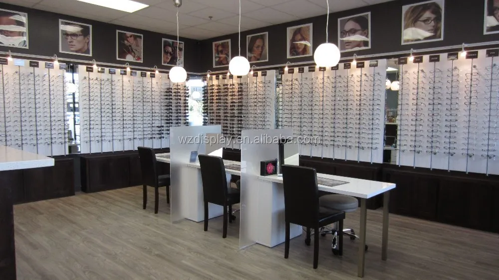 
wall mounted sunglasses display bar 