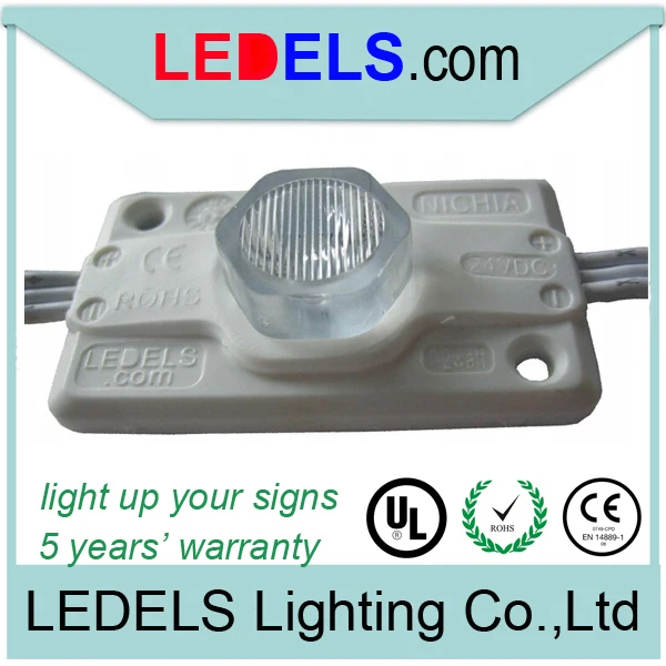 
5 years warranty 120lm 1.2w high power 24v led module ul listed for lightbox 