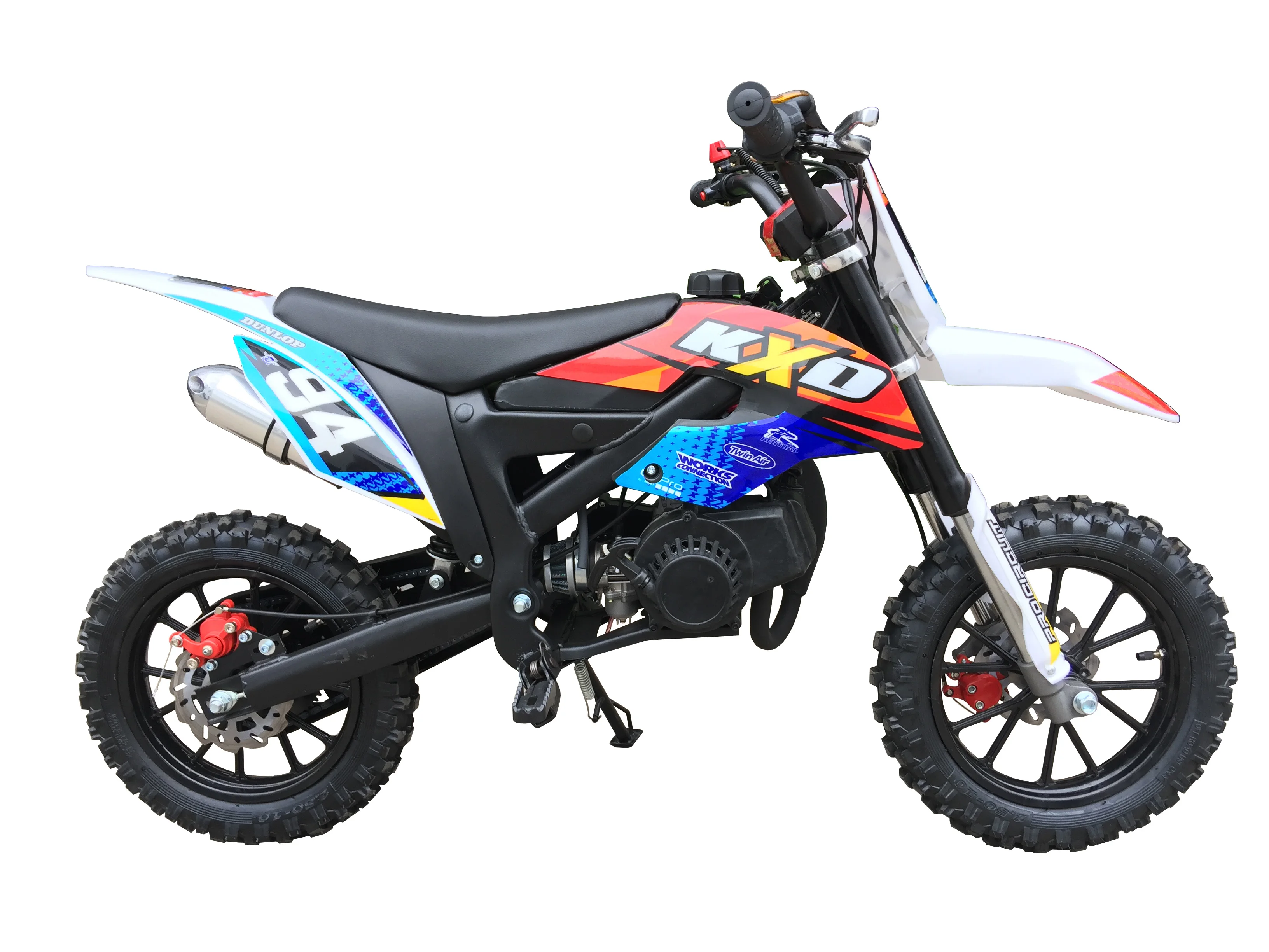  Новинка; Дизайнерская одежда для детей; Мини мотоцикл 49cc 50cc 2 нажимом запуска газа мини-велосипед задних
