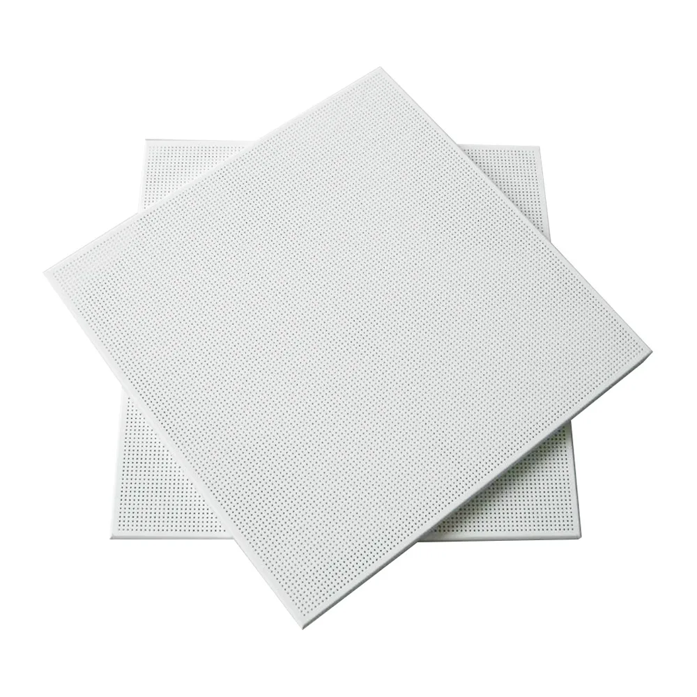 New Products  Acoustic Aluminum Suspended Types Of Ceiling Tiles