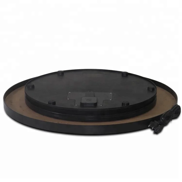 360 Degree Electric Rotating Turntable Display Stand for Photography Max Load 80kg video shooting props Turntable Battery