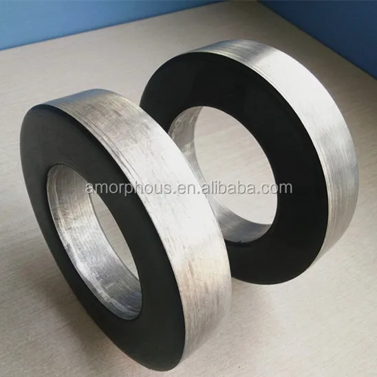 Тороидальный Нанокристаллический сердечник тока мягкий железо аморфный трансформатор 95/120*40