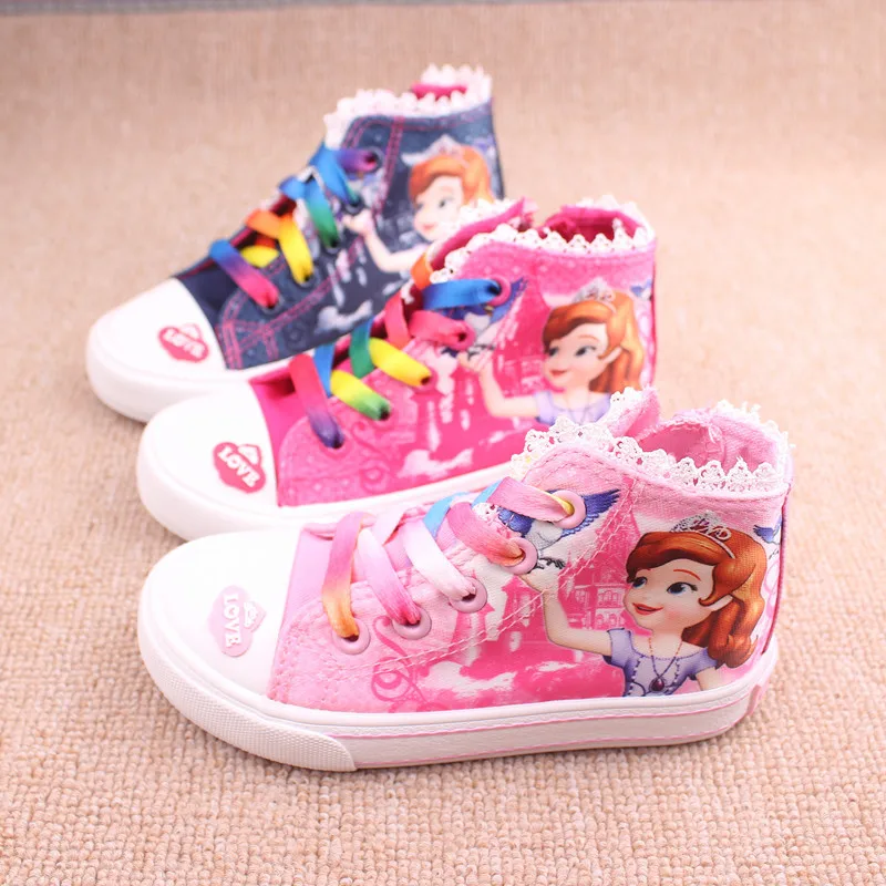 Детская одежда для сна с изображением принцесс Софии обувь модная детская обувь