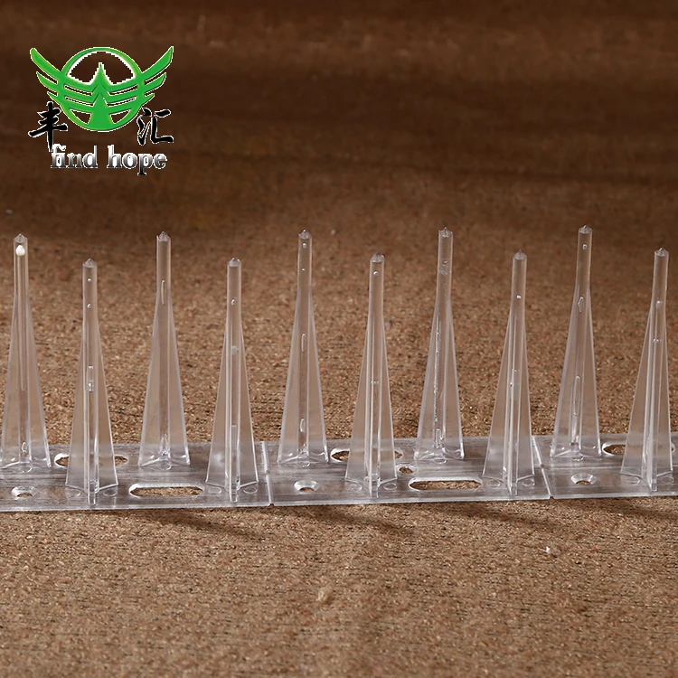 
China transparent plastic bird spikes/bird repeller 