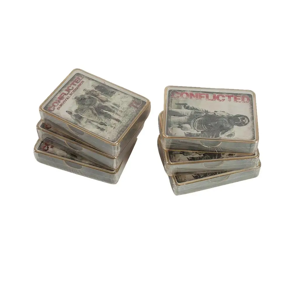 Бумажная фольга игральные карты рукава от производителя печати