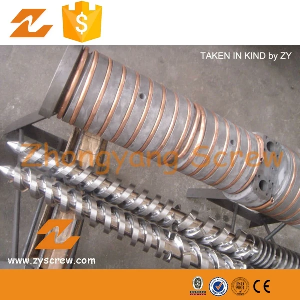 Биметаллические конический двухшнековый экструдера баррель / краусс Maffei