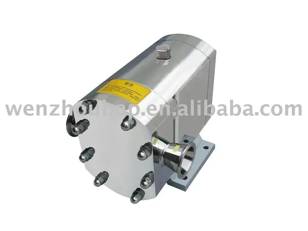 
BOAO Hygienic Rotor Pump Head(without motor) Water Pump for High Viscosity Fluid transferring 