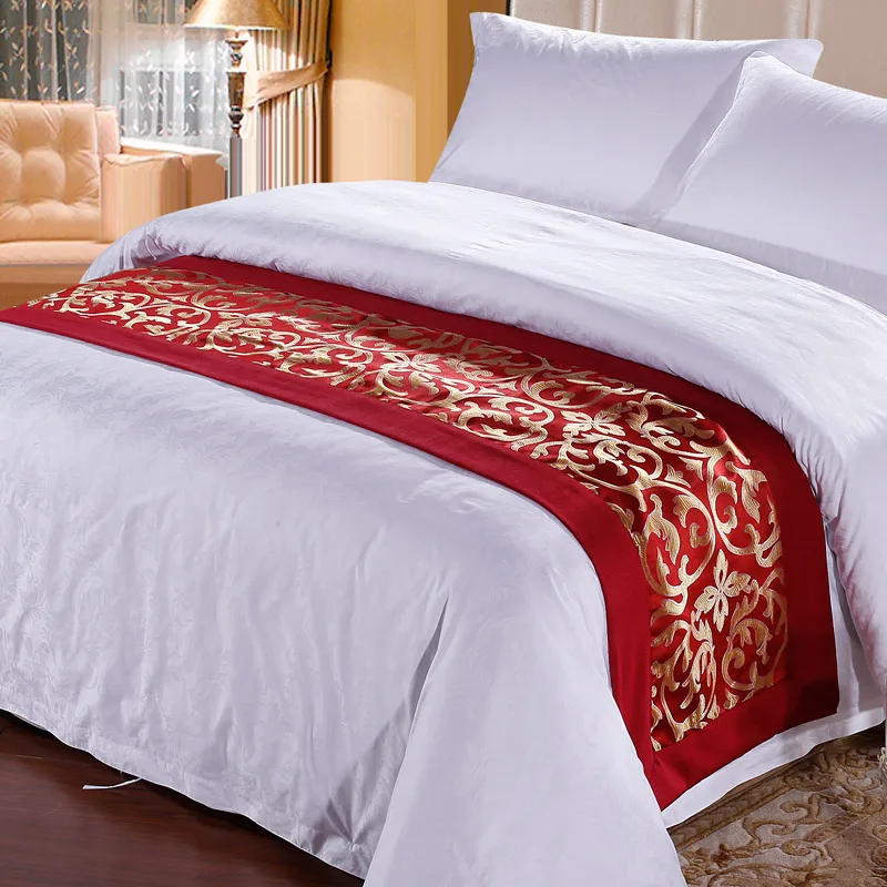 
high quality hotel decorative size of queen bed runner bed scarves bed scarf for hotel 