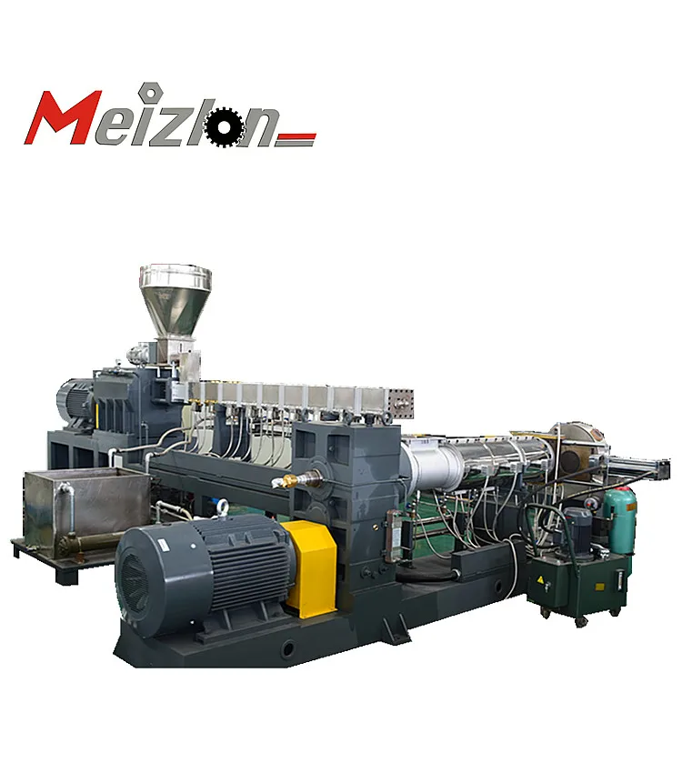 High quality twin screw extruder machine production line for carbon black granula supplier / plant