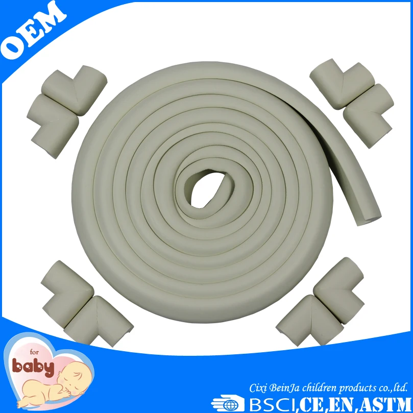 Children table edge rubber protector baby safety table desk edge bumper guard