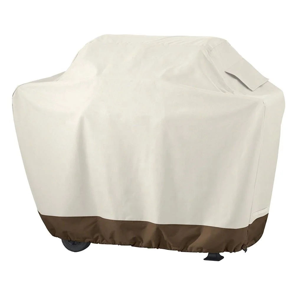 
High quality Customer design uv protected oxford/pe fabric garden waterproof charcoal bbq grill cover 