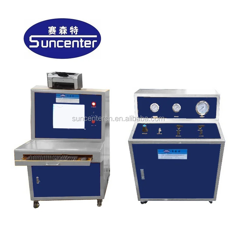 Suncenter Air powered computer control hydrostatic tester for brake hose tube pipe