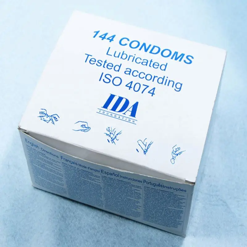 Condom Big dotted penis extension condoms in tin box with private logo