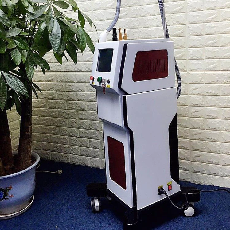 Professional manufacturer pico laser tattoo removal  qswitch nd yag laser machine