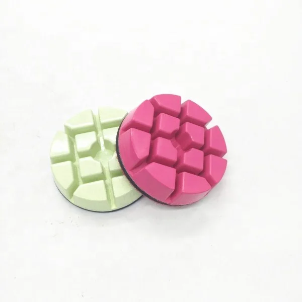 3inch Concrete floor polishing poure resin bond pads