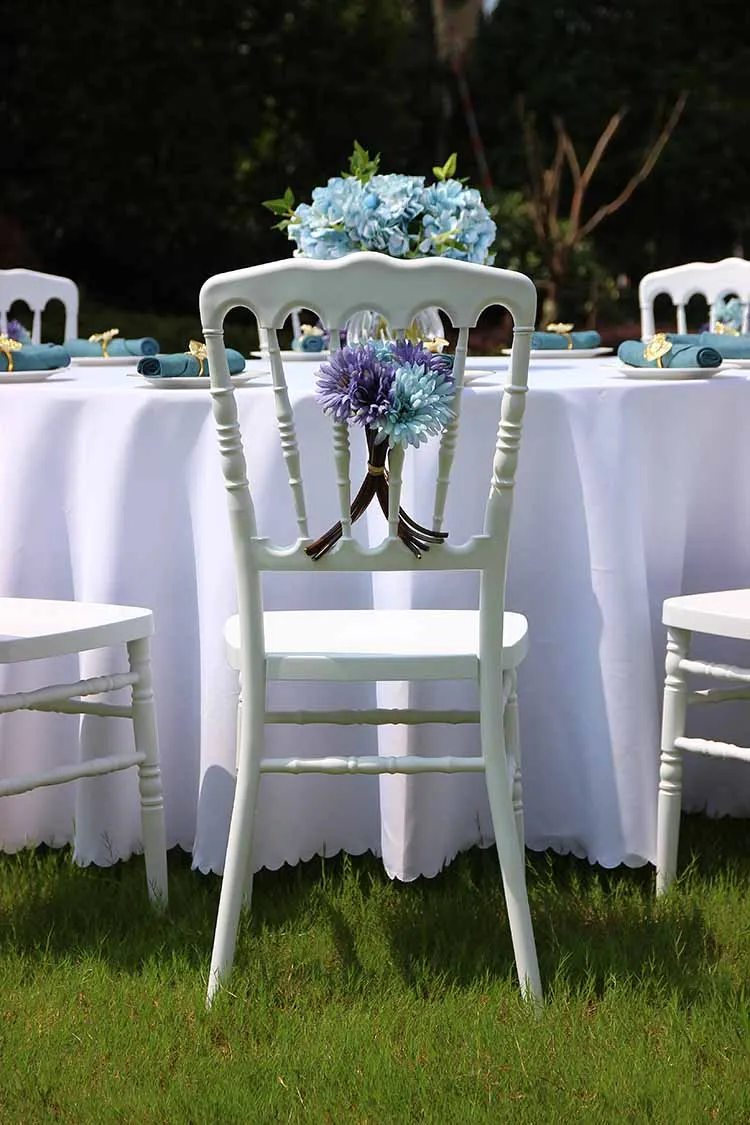 china manufacturer modern transparent wedding napoleon chair