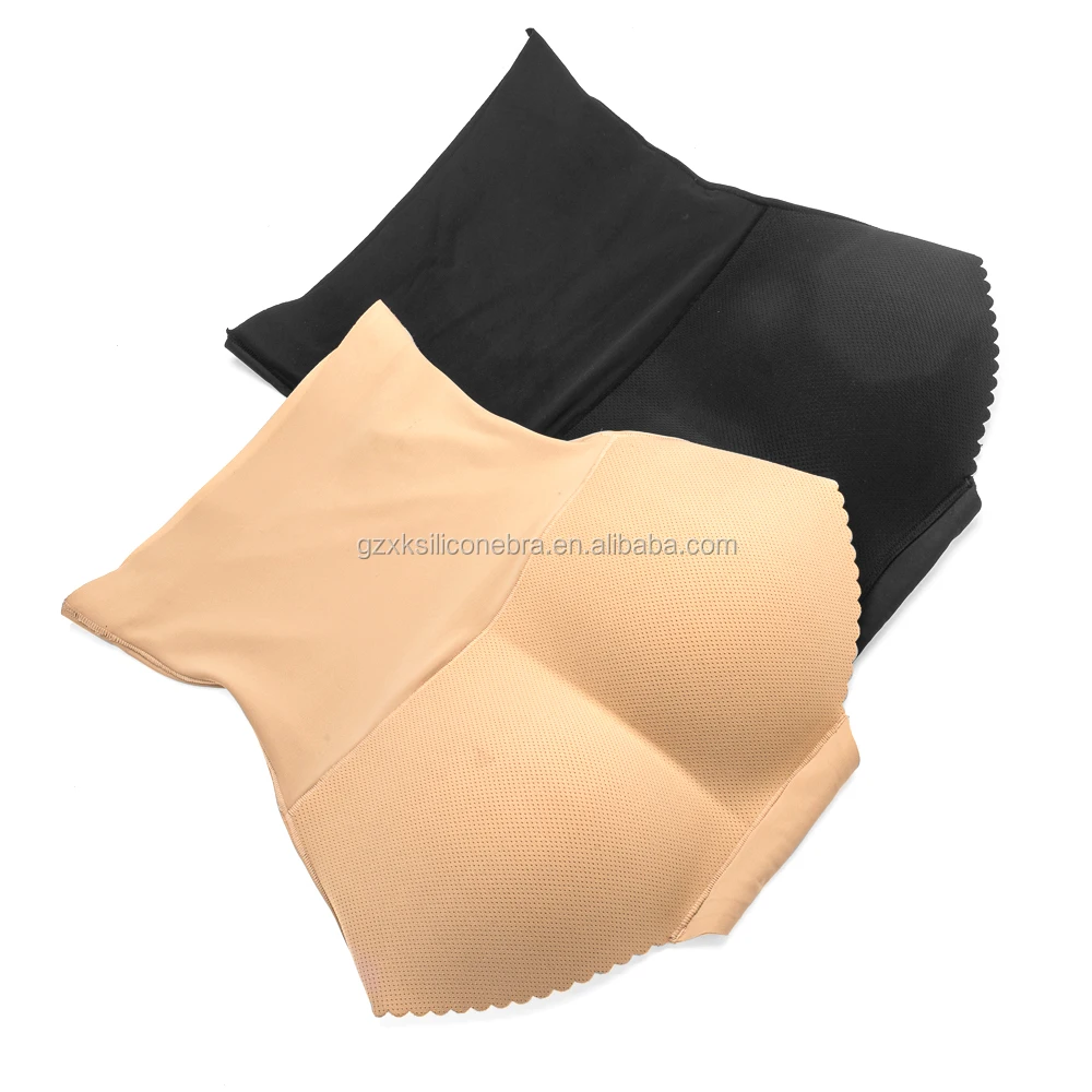 Sexy sponge pad inside to butt women seamless butt panty hip enhancing Panties backless panty lingerie bra